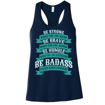 Ovarian Cancer Awareness Women's Racerback Tank