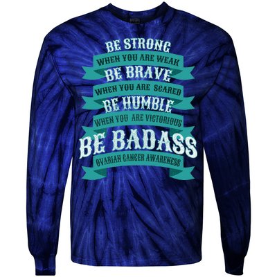 Ovarian Cancer Awareness Tie-Dye Long Sleeve Shirt