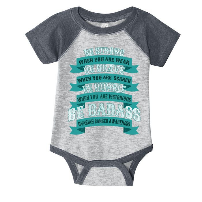 Ovarian Cancer Awareness Infant Baby Jersey Bodysuit