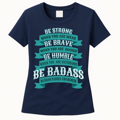 Ovarian Cancer Awareness Womens T-Shirt