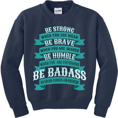 Ovarian Cancer Awareness Kids Sweatshirt