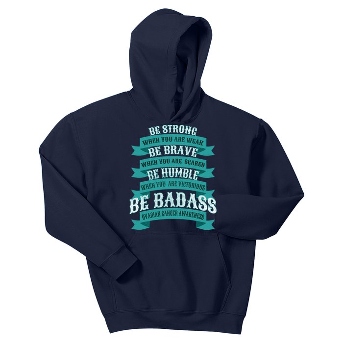 Ovarian Cancer Awareness Kids Hoodie