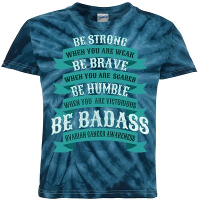 Ovarian Cancer Awareness Kids Tie-Dye T-Shirt