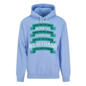 Ovarian Cancer Awareness Unisex Surf Hoodie