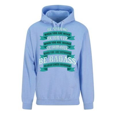 Ovarian Cancer Awareness Unisex Surf Hoodie