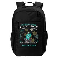 Ovarian Cancer Is A Journey Elephant Backpack