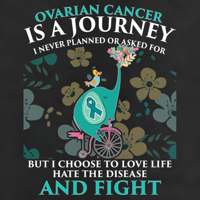 Ovarian Cancer Is A Journey Elephant Adult Drive Performance Visor
