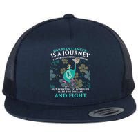 Ovarian Cancer Is A Journey Elephant Flatbill Hat