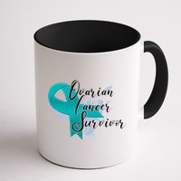 Ovarian Cancer Survivor Awareness Ribbon Coffee Mug