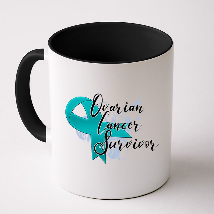 Ovarian Cancer Survivor Awareness Ribbon Coffee Mug