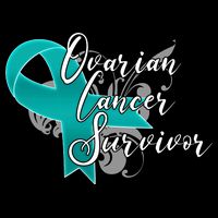 Ovarian Cancer Survivor Awareness Ribbon Poster