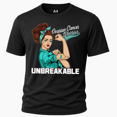 Ovarian Cancer Warrior Unbreakable Performance Shirt