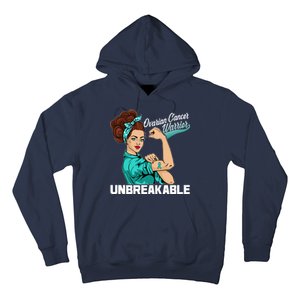 Ovarian Cancer Warrior Unbreakable Hoodie