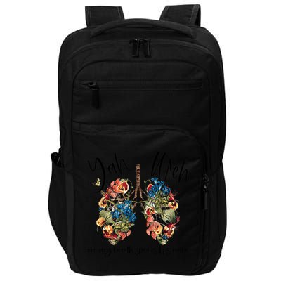 Our Very Breath Speaks His Name Yhwh Christian Religious Gift Impact Tech Backpack