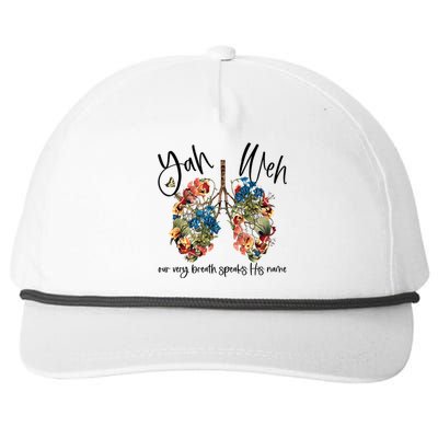 Our Very Breath Speaks His Name Yhwh Christian Religious Gift Snapback Five-Panel Rope Hat