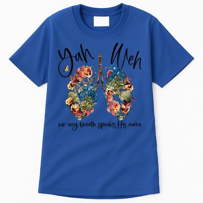 Our Very Breath Speaks His Name Yhwh Christian Religious Gift Tall T-Shirt