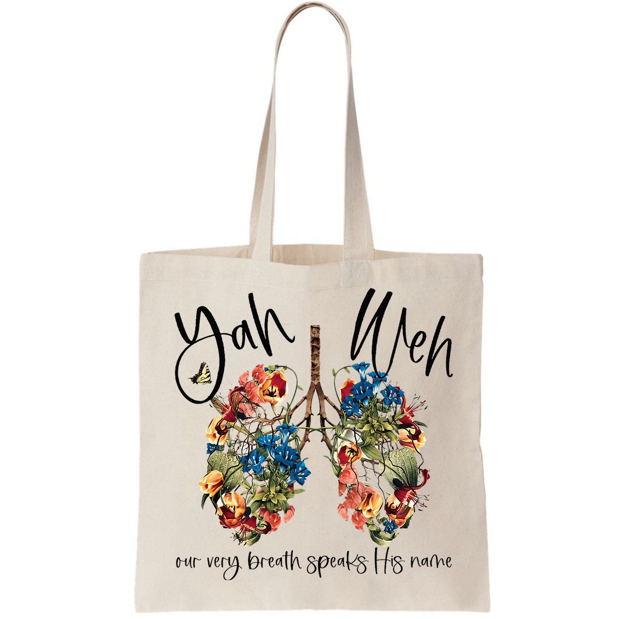 Our Very Breath Speaks His Name YHWH Christian Religious Bag
