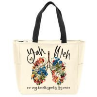 Our Very Breath Speaks His Name YHWH Christian Religious Zip Tote Bag
