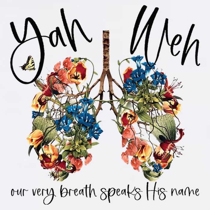 Our Very Breath Speaks His Name YHWH Christian Religious Cooling Performance Crew T-Shirt