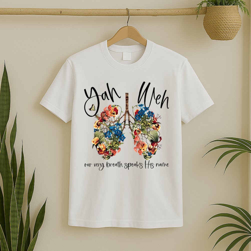 Our Very Breath Speaks His Name YHWH Christian Religious T-Shirt