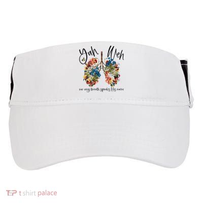 Our Very Breath Speaks His Name YHWH Christian Religious Adult Drive Performance Visor