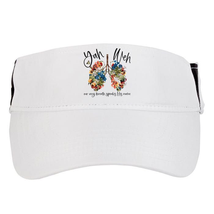 Our Very Breath Speaks His Name YHWH Christian Religious Adult Drive Performance Visor