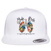 Our Very Breath Speaks His Name YHWH Christian Religious Flat Bill Trucker Hat