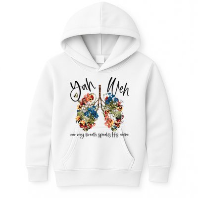 Our Very Breath Speaks His Name YHWH Christian Religious Kids Hoodie