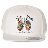 Our Very Breath Speaks His Name YHWH Christian Religious Wool Snapback Cap