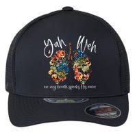 Our Very Breath Speaks His Name Yhwh Christian Religious Flexfit Unipanel Trucker Cap