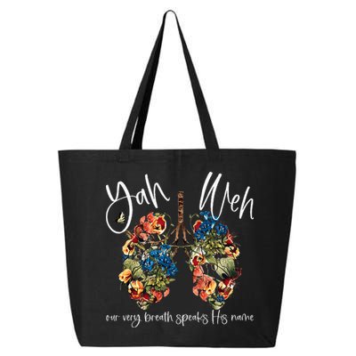 Our Very Breath Speaks His Name Yhwh Christian Religious 25L Jumbo Tote