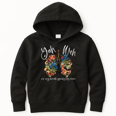 Our Very Breath Speaks His Name Yhwh Christian Religious Kids Hoodie