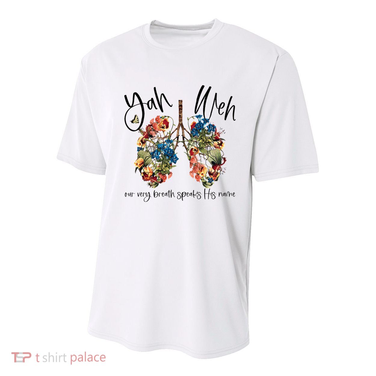 Our Very Breath Speaks His Name YHWH Christian Religious Youth Performance Sprint T-Shirt