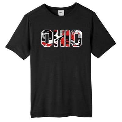 Ohio Vintage Camouflage Tall Fusion ChromaSoft Performance T-Shirt