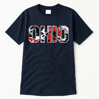 Ohio Vintage Camouflage Tall T-Shirt