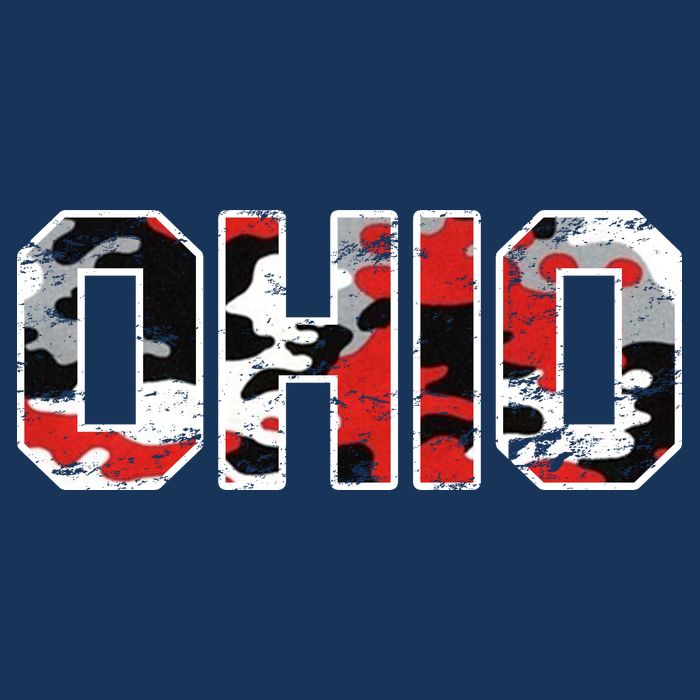 Ohio Vintage Camouflage Bucket Hat