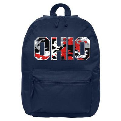 Ohio Vintage Camouflage 16 in Basic Backpack