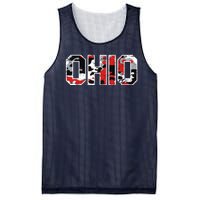 Ohio Vintage Camouflage Mesh Reversible Basketball Jersey Tank