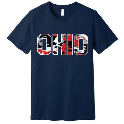 Ohio Vintage Camouflage Premium T-Shirt