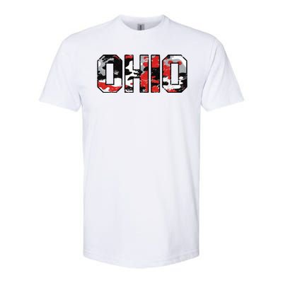 Ohio Vintage Camouflage Softstyle® CVC T-Shirt