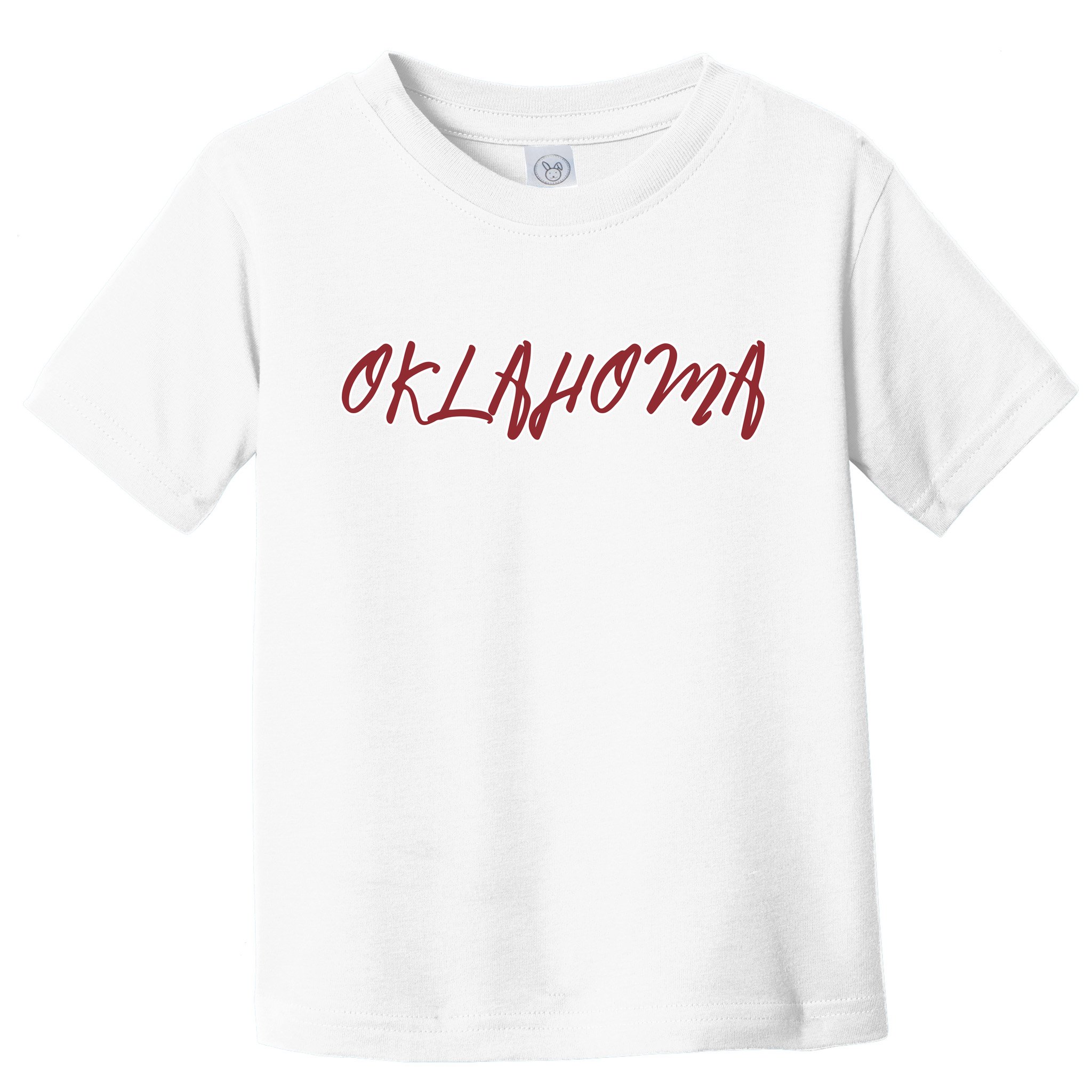 Oklahoma Vintage Cursive College Toddler T-Shirt