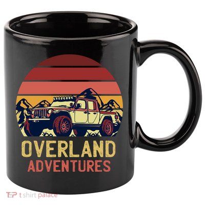 Overland Adventures 11oz C Handle Ceramic Mug