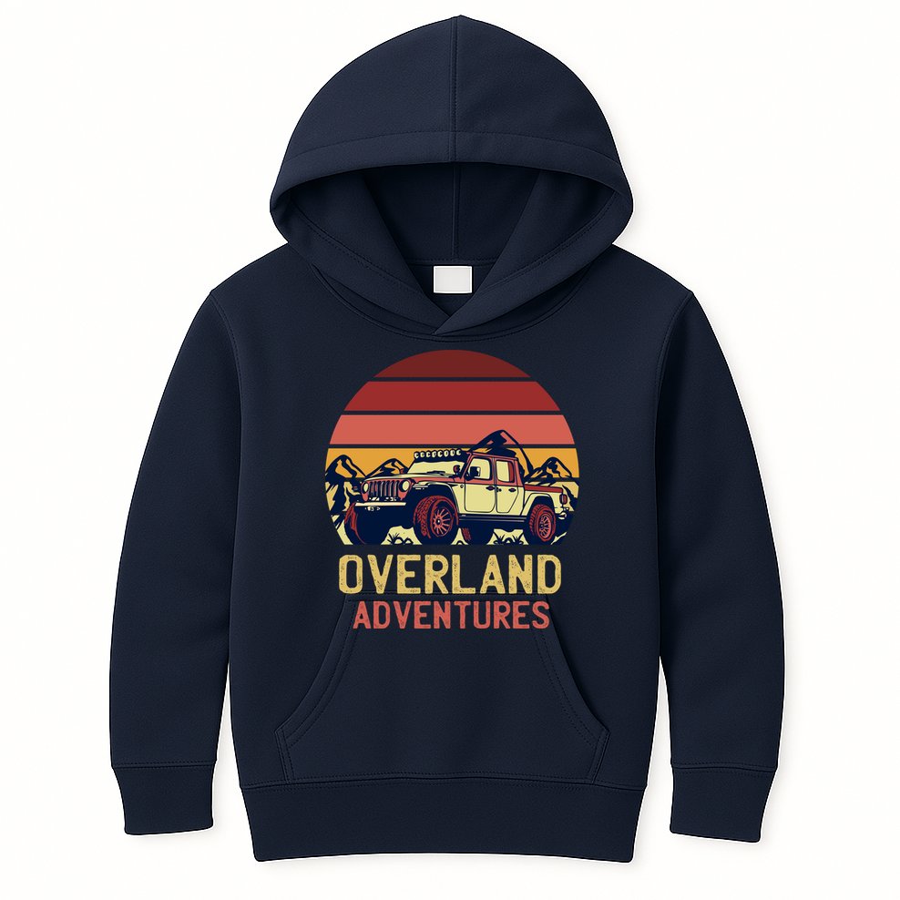 Overland Adventures Kids Hoodie