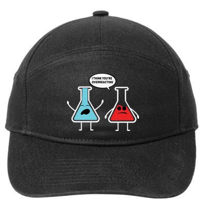 Overreacting 7-Panel Snapback Hat