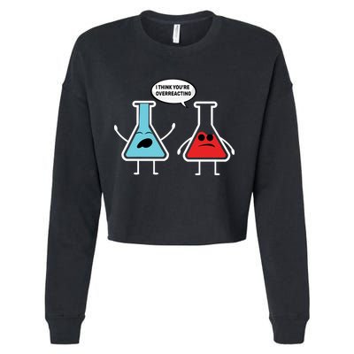 Overreacting Cropped Pullover Crew