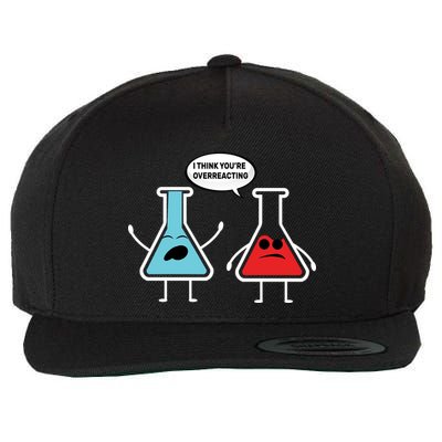 Overreacting Wool Snapback Cap