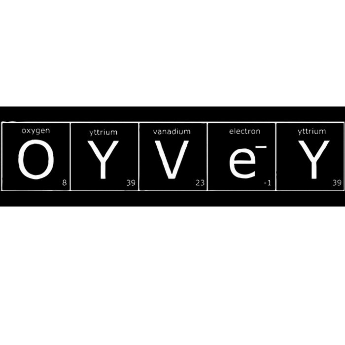 Oy Vey Funny Jiddian Hebrew Jewish Bumper Sticker