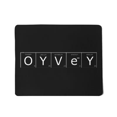 Oy Vey Funny Jiddian Hebrew Jewish Mousepad