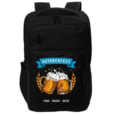 Oktoberfest Vintage German Beer Drinking Impact Tech Backpack