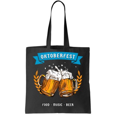 Oktoberfest Vintage German Beer Drinking Tote Bag